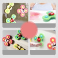 Miniatyrbilde 6 av 11: 3 stk Diadem - Perler blomstermønster blomstermønster blommigt mönster