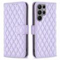 Pikkukuva 1 / 5: IC Samsung Galaxy S23 Ultra Kotelo Timantti Tekstuuri Lila