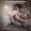 Miniatyrbillede 5 af 5: IC Sød Kat Bevægelsessensor Natlampe (sæt med 2), Trådløs Genopladelig LED Natlampe, Overalt Væglamp, Trappelampe