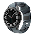 Pikkukuva 1 / 7: Silikoniranneke Samsung Galaxy Watch 6 Classic 47mm 43mm/4 classic 46mm 42mm Rannekoru Galaxy Watch 5/5pro 45mm/4/6 40mm 44mm Camo Black Gre Camo Black Grey galaxy watch 6 44mm
