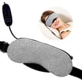 IC Uppvärmd ögonmask - Bomullsögonmask, nattvärmande massagemask