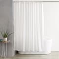 Polyester Duschdraperi 180 x 200 cm Vit