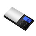 Miniatyrbillede 1 af 5: IC Opladeligt Digital Vægt 200 g / 0,01 g Sort Sort