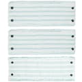 Udskiftningsmoppepuder, mikrofibermoppepuder til Leifheit Clean Twist M Micro Duo moppehoveder, klud, 3 stk.