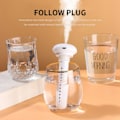 Miniatyrbillede 5 af 5: IC USB Luftfugter Diamantflaske Aroma Diffuser Mist Maker Hum Hvid