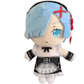 Miniatyrbillede 1 af 2: IC Zero Rem og Ram plysdukke (One Size, B-Rem)