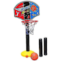 Miniatyrbillede 3 af 5: Basketballstativ til børn, pædagogiske legetøj 1.35 meter og 2 bolde