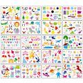 Pikkukuva 2 / 5: IC 20st Kids DIY-ritsschabloner ihåliga set Kids Plast P ONE SIZE