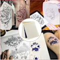 Miniatyrbild 3 av 4: 20 ark tatueringsöverföringspapper - tatueringsstencilöverföringspapper för tatuering