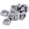 Miniatyrbilde 3 av 3: M8 (8mm) Firkantmutter (Fasettert) – Rustfritt stål (A2) (Pakke med 20)