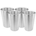 Miniatyrbilde 5 av 5: 1. praktiske kopper i rustfritt stål Miniglass for vinportab