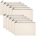 Miniatyrbild 1 av 5: IG 10-pack Tom DIY Craft Bag Canvas Case sminkväskor - 12-pack