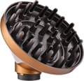 Hårdiffuser-tilbehør kompatibelt med Dyson Airwrap HS01 HS03 HS05, bærbar krøllediffuser-dyse til krusfrit, voluminøst hår, guld