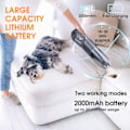 Miniatyrbilde 5 av 5: IC 6500Pa Kraftig Ledningsfri Håndstøvsuger, 2000mAh Batteri