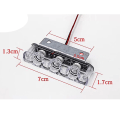 Pikkukuva 4 / 5: IC Polis LED-strobilovaroitusvalot Poliisilamput LED Strobe Sininen