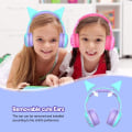 Pikkukuva 2 / 5: IC Lasten Bluetooth-kuulokkeet, 85 dB:n äänenvoimakkuuden rajoituksella