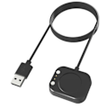 Pikkukuva 2 / 4: IC Musta USB-latausjohto Latausteline Älykellolle