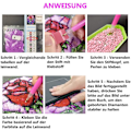 Pikkukuva 3 / 5: IC Timanttimaalaus, 5D timanttimaalaussetti Suuret kuvat DIY Timanttimaalaus (Lumi, 40x50cm)