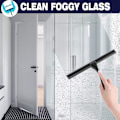 Miniatyrbild 4 av 5: IC Duschsqueegee, universal squeegee i rostfritt stål för badrum, duschdörrar, speglar, kakel och bilfönster