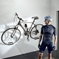 Miniatyrbilde 2 av 5: IC 3-i-1 sykkelvegglagringskrok, sykkelveggpedal krok, pedalveggfeste for elsykler, terrengsykler og bysykler (svart, en one size)