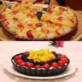 Pikkukuva 4 / 5: IC Tarttamuotti irrotettavalla pohjalla, irrotettavalla pohjalla varustetut quiche-muotit, piirakkamuoti (28 cm ylähalkaisija)