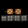Miniatyrbild 2 av 5: IC 3DS XL Controller D Pads Metall Snap PCB-kortknapp Ledande Ny 3DS XL