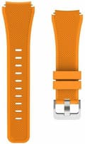 Silikone Smartwatch Rem - Velegnet til Samsung Gear S3 - Silikone Rem - Urrem - Armbåndsrem - Orange