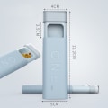 Miniatyrbild 1 av 4: IC Läkemedelslåda Bärbar dispenserlåda Förseglad dispenser Blå
