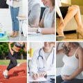 Miniatyrbilde 5 av 5: Kompresjonsstrømper for menn og kvinner, Plus Size kompresjonsstrømper med bred legg, høye knestrømper for flyreiser, svart 7XL