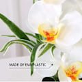 Miniatyrbillede 4 af 5: IG Kunstig blomst Phalaenopsis plastikorkidé i bonsai potte