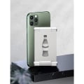 Miniatyrbilde 3 av 5: IC Vikbar mobiltelefonholder, bærbar kompatibel med ulike mobiltelefoner, som iPhone, Samsung Galaxy, liten nettbrett, svart (F, grå)