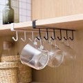 Miniatyrbillede 3 af 5: IC Køkkenudstyr Opbevaringskroge Organizer Kopholder Sort