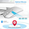 Miniatyrbillede 4 af 5: IC Bluetooth-kompatibel, lydløs, genopladelig, trådløs bærbar computermus
