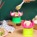 Miniatyrbillede 5 af 5: IC Kök DIY Bagværk Tærte Dumpling Maker Baozi Form Grøn
