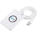 Miniatyrbild 5 av 5: IC-läsare & -skrivare Minneskort Extern RFID NFC ACR122U + SDK + 5x
