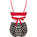 Miniatyrbild 2 av 5: IC NOE Wrap Bikini Set Push Up Hög Midja 2 delar M