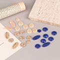 Miniatyrbillede 5 af 5: IC Saxofonnyckelknappar Inlägg Del Lätt att installera Oval Liten Ro C