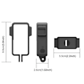 Pikkukuva 4 / 5: IC CNE Puluz Abs suojaava kehystarra Dji Action 2 S:lle