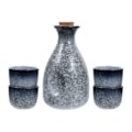 Pikkukuva 2 / 2: Keramiikkakuppi Te Sake Set Sake-lasi Sake-setti Sake-setti Saki-kuppi Sekoitettu väri 8X8X14CM Sekoitettu väri 8X8X14CM