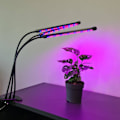 Miniatyrbillede 6 af 6: Justerbar vækstlys - LED, Timer Sort black