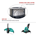 Miniatyrbilde 3 av 5: Sett med 3 erstatningsspoler for UniversalGrassCut 18V-26/18V-260/18/18-26/18-260, for ‎F016800570 og 1600A01R5J (6 m, 1,6 mm)..DEBUNS
