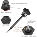 Miniatyrbilde 3 av 11: 2 stk. Solar Bug Zapper Utomhus Vanntett LED Solar Mygg Zapper Utomhus Solar Powered Mosquito Killer Light Lampa for innendørs og utendørs