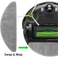 4 stk. vaskbare mikrofibermoppepuder til Combo I5/I5+/J5/J5+ robotstøvsuger, reservedele