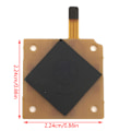 Miniatyrbild 5 av 5: IC 3DS XL Controller D Pads Metall Snap PCB-kortknapp Ledande Ny 3DS XL