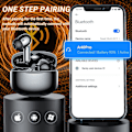 Pikkukuva 4 / 4: IC Sisäkorvan kuulokkeet ANC Bluetooth-kuulokkeet melunvaimennuksella