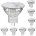 MR11 12V 35W Halogenlampor GU4 Sockel Spot 2800K Varmvit, Dimbar, 8-pack