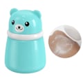 Miniatyrbild 4 av 5: IC Tecknad Bear Puff Tom Box Puff Case Bärbar Kroppspulver Rosa