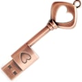 Pikkukuva 1 / 5: IC 32 Gt USB-muistitikku, Retro Metal Key Shape Stick USB 2.Heilwiy0