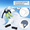 Miniatyrbilde 4 av 5: IC Maskhållare skidhjälm snowboardhjälmhållare - hållare för 23mm