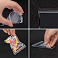 Miniatyrbillede 5 af 8: Lot 500 stk Plastposer Lynlås Transparente små lommer 10x7cm Tykkelse: 0,04mm